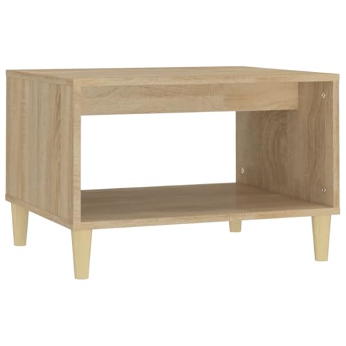 homiuse Couchtisch Esstisch Beistelltisch Multifunktionale Wohnzimmermöbel Inneneinrichtung Modernes Design Sonoma-Eiche 60x40x50 cm homiuse Couchtisch Esstisch Beistelltisch Multifunktionale Wohnzimmermöbel Inneneinrichtung Modernes Design Sonoma-Eiche 60x40x50 cm von homiuse