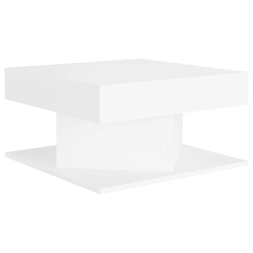 homiuse Couchtisch Esstisch Beistelltisch Multifunktionale Wohnzimmermöbel Inneneinrichtung Modernes Design Weiß 57x57x30 cm homiuse Couchtisch Esstisch Beistelltisch Multifunktionale Wohnzimmermöbel Inneneinrichtung Modernes Design Weiß 57x57x30 cm von homiuse