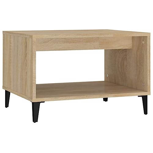homiuse Couchtisch Esstisch Multifunktionale Wohnzimmermöbel Beistelltisch Inneneinrichtung Modernes Design Sonoma-Eiche 60x50x40 cm homiuse Couchtisch Esstisch Multifunktionale Wohnzimmermöbel Beistelltisch Inneneinrichtung Modernes Design Sonoma-Eiche 60x50x40 cm von homiuse