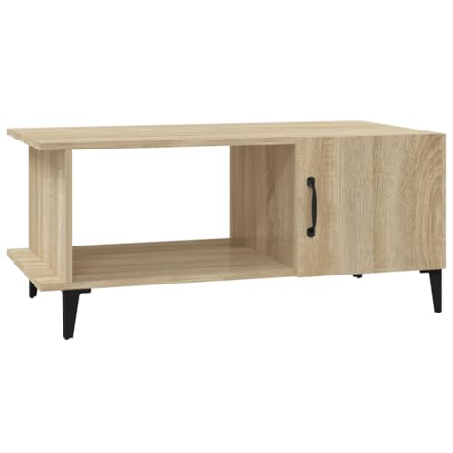 homiuse Couchtisch Esstisch Multifunktionale Wohnzimmermöbel Beistelltisch Inneneinrichtung Modernes Design Sonoma-Eiche 90x50x40 cm homiuse Couchtisch Esstisch Multifunktionale Wohnzimmermöbel Beistelltisch Inneneinrichtung Modernes Design Sonoma-Eiche 90x50x40 cm von homiuse
