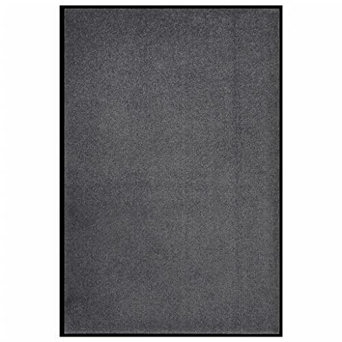 homiuse Fußmatte 80x120 cm Anthrazit Schmutzfangmatte Rechteckig Türmatte Schuhmatte Trendigen Bodenmatte Teppich Flur Läufer rutschfest Ideal für Den Innen- Und Außenbereich Stilvoll & Praktisch von homiuse