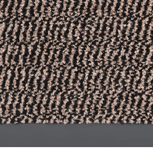 homiuse Fußmatte Getuftet 60x180 cm Dunkelbraun Schmutzfangmatte Fussmatte Innen Fussmatte Aussen Türmatte Schuhmatte Fußabtreter Fußmatte Waschbar Teppich Flur Läufer rutschfest Bequem Langlebig von homiuse