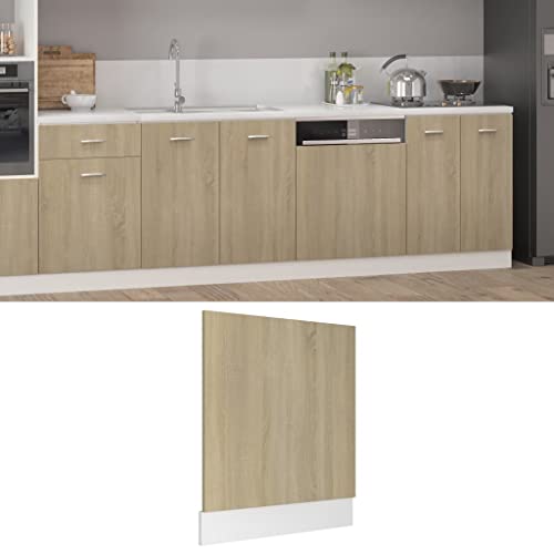 homiuse Geschirrspülerblende Sonoma-Eiche 59,5x3x67 cm Holz KüChenarbeitsplatte SpüLmaschine Teilintegriert Frontblende FüR GeschirrspüLer GeschirrspüLerfront Dekorplatte GeschirrspüLer Frontblende homiuse Geschirrspülerblende Sonoma-Eiche 59,5x3x67 cm Holz KüChenarbeitsplatte SpüLmaschine Teilintegriert Frontblende FüR GeschirrspüLer GeschirrspüLerfront Dekorplatte GeschirrspüLer Frontblende von homiuse