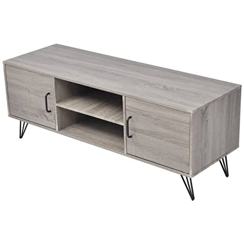 homiuse Moderne TV-Schrank 120x40x45 cm Weiß 121x30,5x41,7 cm Wohnzimmer Tv Board Fernsehtisch Fernsehschrank Tv-MöBel & PhonomöBel Wohnzimmer MöBel Tv MöBel 4 EinlegebödenViel Stauraum von homiuse