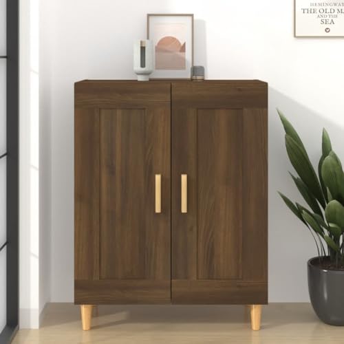homiuse Sideboard aus Holz Beistellschrank Multifunktionale Möbel für Wohnzimmer Schlafzimmer Büro oder Flur Minimalistischen Design Braun Eichen-Optik 69,5x34x90 cm homiuse Sideboard aus Holz Beistellschrank Multifunktionale Möbel für Wohnzimmer Schlafzimmer Büro oder Flur Minimalistischen Design Braun Eichen-Optik 69,5x34x90 cm von homiuse