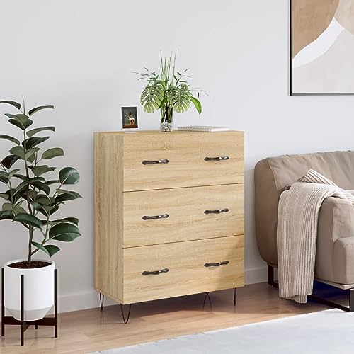 homiuse Sideboard aus Holz Beistellschrank Multifunktionale Möbel für Wohnzimmer Schlafzimmer oder Flur Minimalistischen Design Sonoma-Eiche 69,5x34x90 cm homiuse Sideboard aus Holz Beistellschrank Multifunktionale Möbel für Wohnzimmer Schlafzimmer oder Flur Minimalistischen Design Sonoma-Eiche 69,5x34x90 cm von homiuse