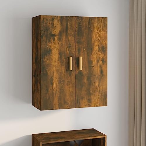homiuse Sideboard aus Holz Hängeschrank Multifunktionale Möbel für Wohnzimmer Schlafzimmer Büro oder Flur Minimalistischen Design Räuchereiche 69,5x34x90 cm homiuse Sideboard aus Holz Hängeschrank Multifunktionale Möbel für Wohnzimmer Schlafzimmer Büro oder Flur Minimalistischen Design Räuchereiche 69,5x34x90 cm von homiuse