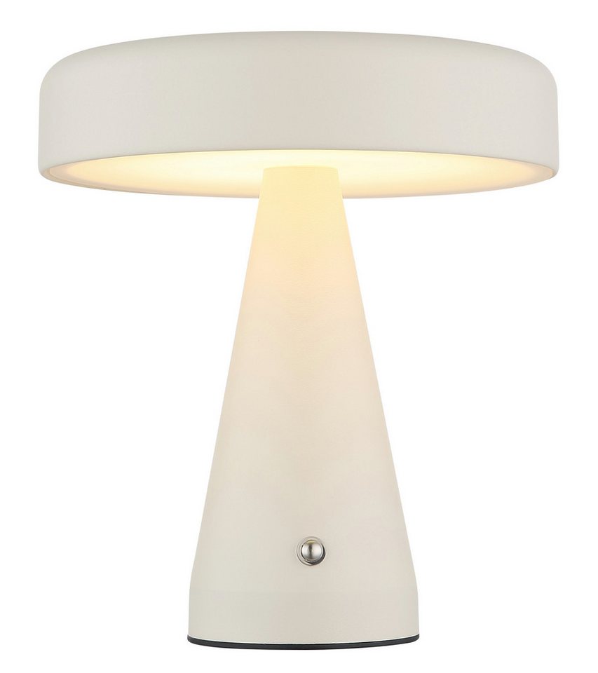 homsy by Ana Johnson LED Tischleuchte NORVA Akkutischleuchte, Dimmfunktion, Ein-/Ausschalter, Farbsteuerung, USB-Anschluss mit Ladefunktion, USB-Ladefunktion, mehrere Helligkeitsstufen, LED fest integriert, warmweiß - kaltweiß, Akku-Tischlampe USB-C, CCT, wiederaufladbar, Akku, dimmbar von homsy by Ana Johnson