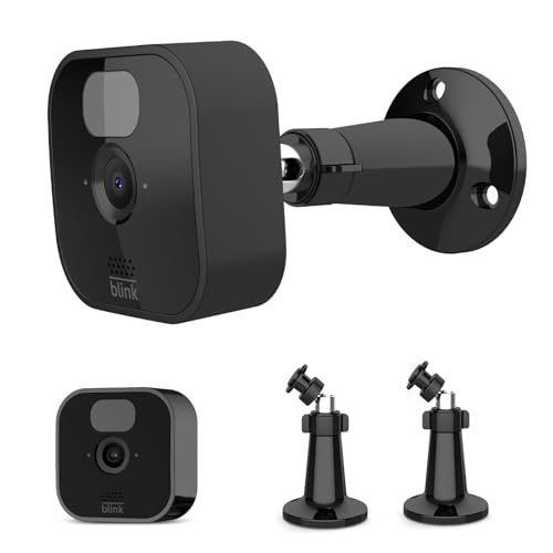 Blink Kamera Halterung,Universalhalterung für Blink Outdoor Kamera(3rd)/ Blink Mini/Blink Outdoor 4 Gen/Blink Mini 2/Blink XT/ XT2 Blink 360° Verstellbare Halterung Zubehör [2er-Pack] von honecumi
