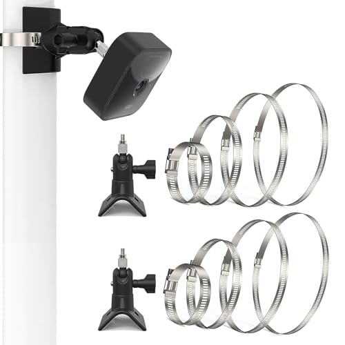 Blink Kamera-Masthalterung,Blink Kamera Pole Montagehalterung，Wandhalterung Masthalterung für neuen Blink Outdoor 4 Gen/ 3 Gen/Blink XT/XT2/Blink Mini/Blink Outdoor Kameras, Schwarz von honecumi