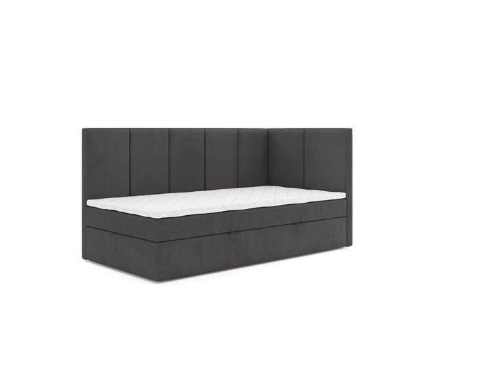 Boxspringbett ERIS MAX Jugendbett, Topper Federkern 80/90/100 x 200 cm von hood.de
