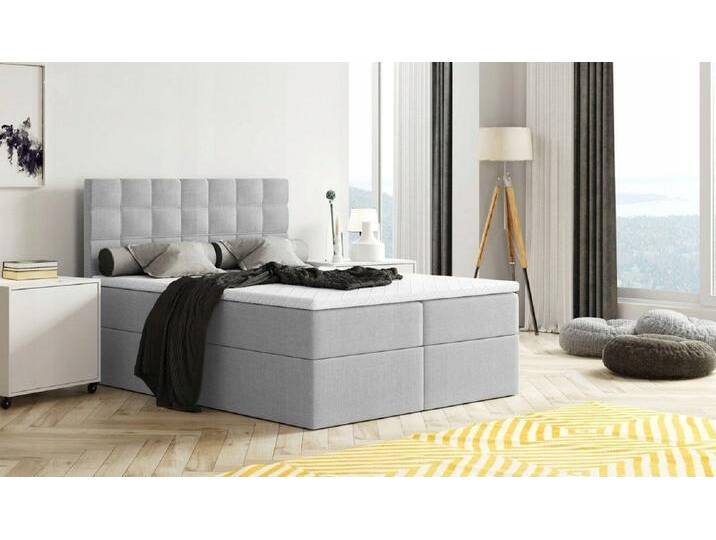 Boxspringbett MERA mit Bettkästen, Doppelbett, 120/140/160/180/200 x 200 cm Topper H3 Boxspringbett MERA mit Bettkästen, Doppelbett, 120/140/160/180/200 x 200 cm Topper H3 von hood.de