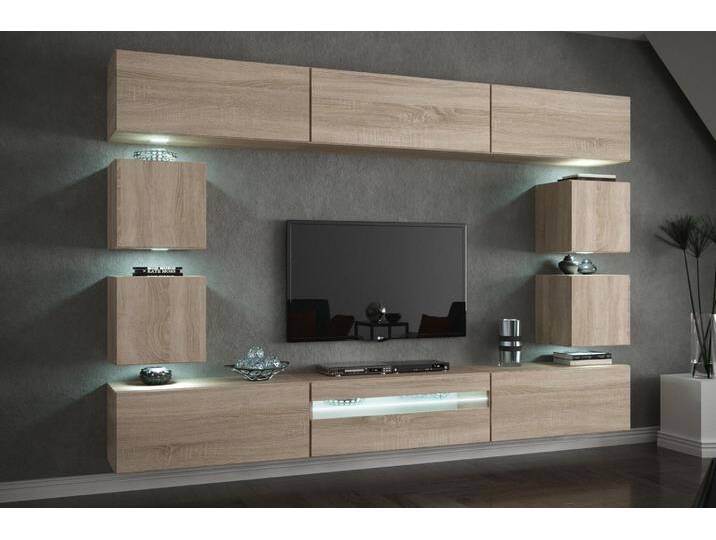 Future 81 Möbel für Wohnzimmer Wohnwand Mediawand Schrankwand Wohnschrank von hood.de