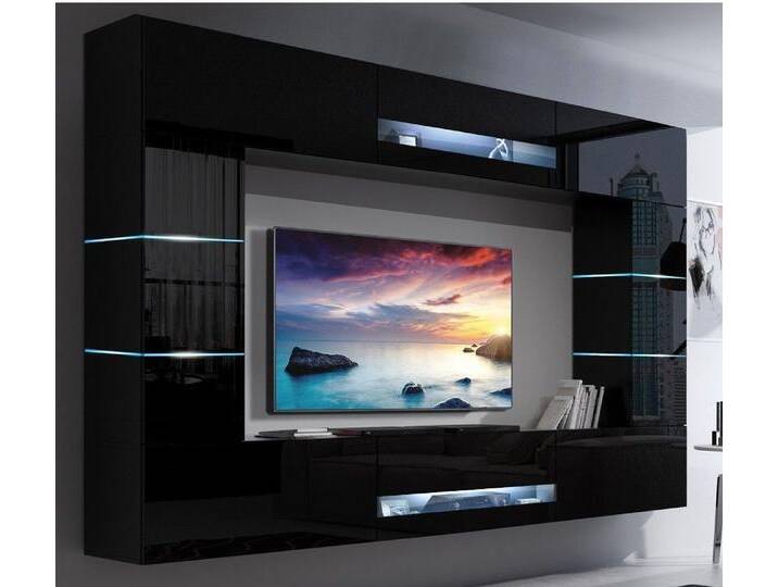 Future C63 Möbel für Wohnzimmer Wohnwand Mediawand Schrankwand Wohnschrank von hood.de