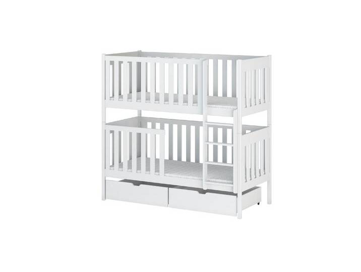 Kinderbett / Etagenbett DAWID - Weiß / Beige / Grau / Graphit - verschiedene Größen Kinderbett / Etagenbett DAWID - Weiß / Beige / Grau / Graphit - verschiedene Größen von hood.de