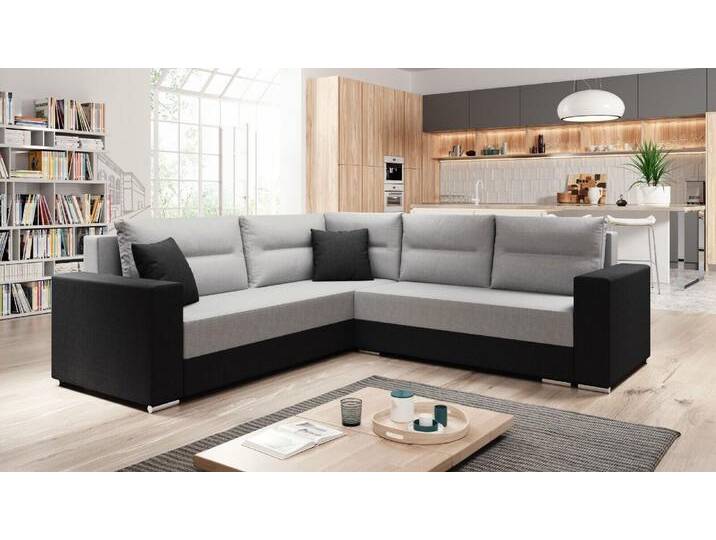 Sofa Couch Garnitur Sofagarnitur PARIS mit Schlaffunktion Wohnlandschaft NEU von hood.de