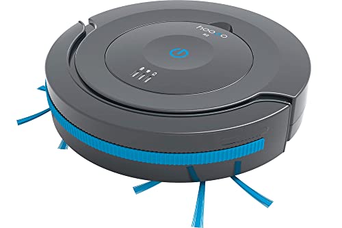 hoogo Saugroboter R2 | Staubsauger Roboter | Lange 120 min Akku-Laufzeit | 7cm flach | einfache Bedienung | für Hartböden und kurzflorige Teppiche von hoogo