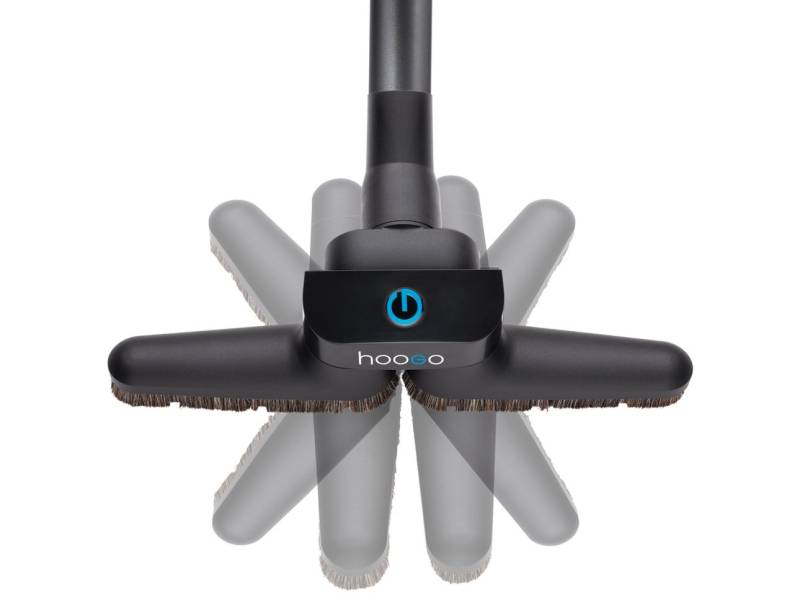 hoogo Teppichdüse hoogo flipflop Flexdüse, Zubehör für Modell hoogo B3+ und alle handelsüblichen, kabelgebundenen Bodenstaubsauger mit rundem 32/35 mm Saugrohr, mit optionalem Adapter auch geeignet für Dyson Modelle V10, V11, und V15, Flex Düse 35mm / 32mm, alle Bodenstaubsauger, integrierter Möbelschutz von hoogo