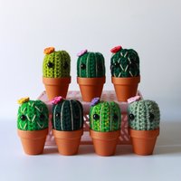 Medium Häkeln Kaktus Im 9 cm Terrakotta Blumentopf, Perfekte Geschenkidee Für Zimmerpflanzenliebhaber Medium Häkeln Kaktus Im 9 cm Terrakotta Blumentopf, Perfekte Geschenkidee Für Zimmerpflanzenliebhaber von hookedandhung