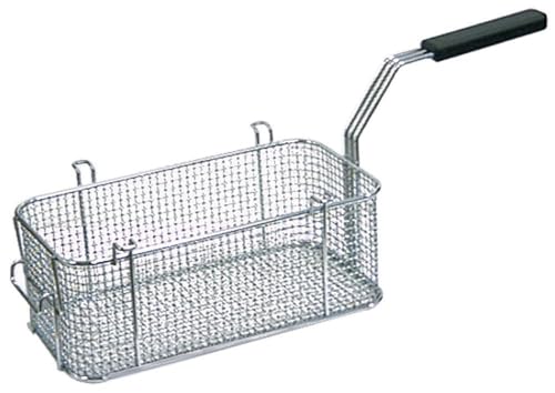 Frittierkorb Gastro LxBxH 310x160x115 mm Stahl verchromt Fritteusenkorb für MKN von Keine Marke