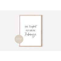 Christliches Poster Die Ewigkeit Ist Mein Zuhause Glaube Bibelvers A4 A3 Print Geschenk Freundin von hopebloomshineposter