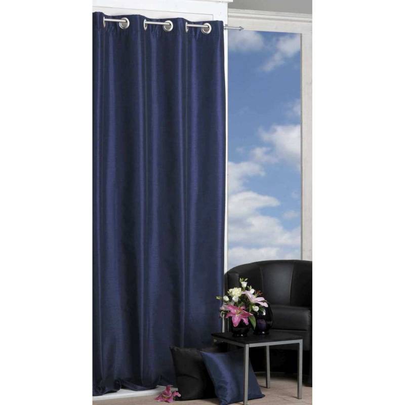 hopeg Thermogardine Alessia mit Ösen 140x245cm Blau von hopeg