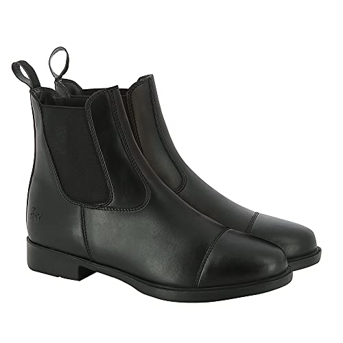 Riding World Synthetikstiefelette First schwarz 39 von horizont