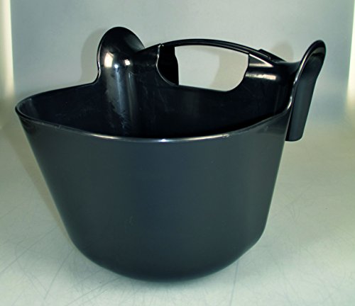 Turnier-Krippe schwarz,13.5Ltr von horizont