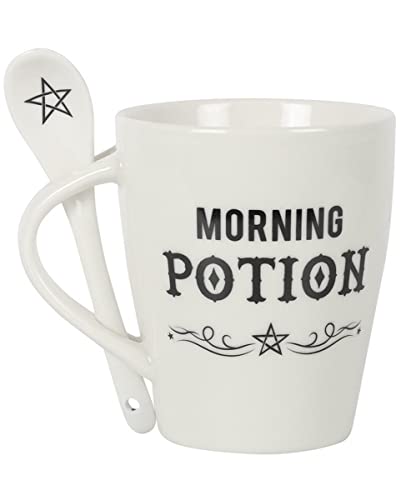 Morning Potion Gothic Lieblings Tasse mit Löffel von horror-shop