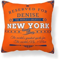 New York, Personalisierte Geschenke Kissenhülle, Home Deko, Geburtstag, Sublimierte Kissenbezüge, Weihnachten Major League Baseball von hotdesigngifts