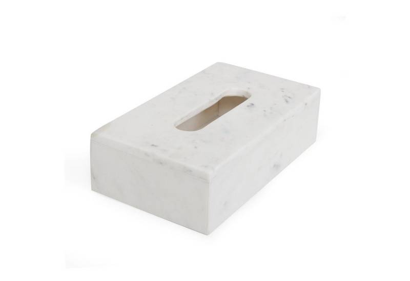 houseproud Aufbewahrungsbox Arctic Marble Kosmetiktücherbox von houseproud