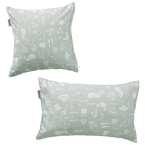 howa 2er Set Kissenbezug „Seaworld“ aus Baumwolle 87022 von howa