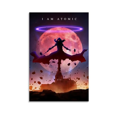 hoxaooi The Eminence in Shadow Poster Anime Poster Für Zimmer, Ästhetische Leinwand-Wandkunst, Schlafzimmer-Dekor Poster 24x36inch(60x90cm) von hoxaooi