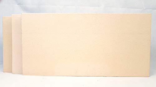 Schamotte 40x30x2 cm Schamotteplatte (3) von hs kamine