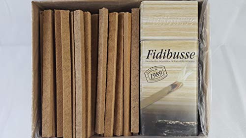 350 Stück Fidibus Ofenanzünder Anzünder Grillanzünder Premium Anzündstäbe + 1 x Brunner Dose für Fidibusse am Kamin zum Nachfüllen von hs-kamine