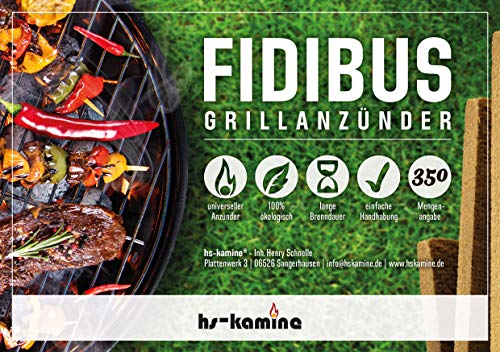 350 Stück Grillanzünder Fidibus BBQ Grillanzünder natürliche Anzündstäbe EIN reines Naturprodukt von hs-kamine