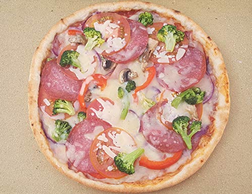 Pizzaplatte Pizzastein Bearbeitet 40 x 30 x 3 cm Backofenplatte Brotbackplatte Flammkuchenplatte deutsche Schamotte Nachbearbeitet per Hand ohne scharfe Kanten für Backofen Herd und Grill Pizzaplatte Pizzastein Bearbeitet 40 x 30 x 3 cm Backofenplatte Brotbackplatte Flammkuchenplatte deutsche Schamotte Nachbearbeitet per Hand ohne scharfe Kanten für Backofen Herd und Grill von hs-kamine
