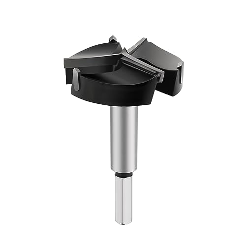 Forstnerbohrer 45mm,3-Schneider Forstner bohrer Bit, Holzbohrer Oberfräser Fräsköpfe Topfbohrer für Holz,Hartholz Forstnerbohrer 45mm,3-Schneider Forstner bohrer Bit, Holzbohrer Oberfräser Fräsköpfe Topfbohrer für Holz,Hartholz von hsawbit