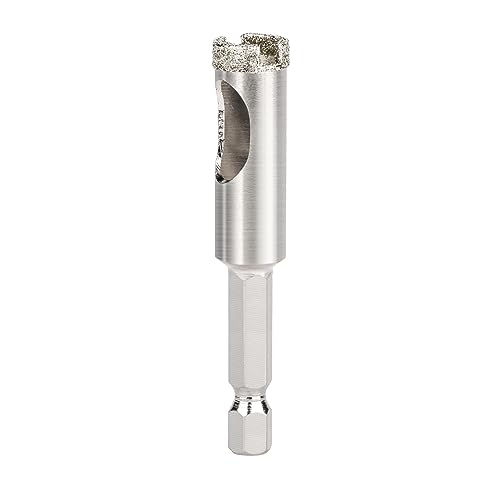 Glasbohrer 16mm mit 6.35mm Sechskantschaft,Lochsäge mit Beschichtung Kohlenstoffstahl, Bohrkron Fliesenbohrer für Glas/Fliese Glasbohrer 16mm mit 6.35mm Sechskantschaft,Lochsäge mit Beschichtung Kohlenstoffstahl, Bohrkron Fliesenbohrer für Glas/Fliese von hsawbit