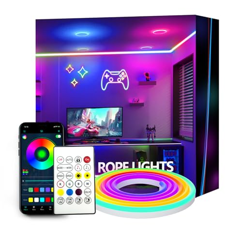 httpsmp 1m RGB+IC Farbwechsel Neon Rope Lights, USB Powered, 5V Flexible Strip, LED Streifen mit App/Fernbedienung, DIY-Formen, Musik Sync, TV/PC Hintergrundbeleuchtung httpsmp 1m RGB+IC Farbwechsel Neon Rope Lights, USB Powered, 5V Flexible Strip, LED Streifen mit App/Fernbedienung, DIY-Formen, Musik Sync, TV/PC Hintergrundbeleuchtung von httpsmp