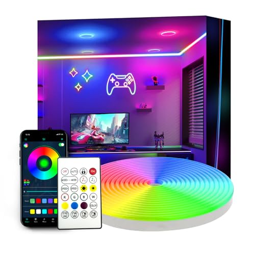 httpsmp 4m RGB+IC Farbwechsel Neon Rope Lights, USB Powered, 5V Flexible Strip, LED Streifen mit App/Fernbedienung, DIY-Formen, Musik Sync, TV/PC Hintergrundbeleuchtung httpsmp 4m RGB+IC Farbwechsel Neon Rope Lights, USB Powered, 5V Flexible Strip, LED Streifen mit App/Fernbedienung, DIY-Formen, Musik Sync, TV/PC Hintergrundbeleuchtung von httpsmp