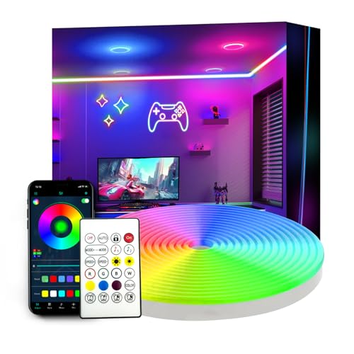 httpsmp 5m RGB+IC Farbwechsel Neon Rope Lights, USB Powered, 5V Flexible Strip, LED Streifen mit App/Fernbedienung, DIY-Formen, Musik Sync, TV/PC Hintergrundbeleuchtung httpsmp 5m RGB+IC Farbwechsel Neon Rope Lights, USB Powered, 5V Flexible Strip, LED Streifen mit App/Fernbedienung, DIY-Formen, Musik Sync, TV/PC Hintergrundbeleuchtung von httpsmp