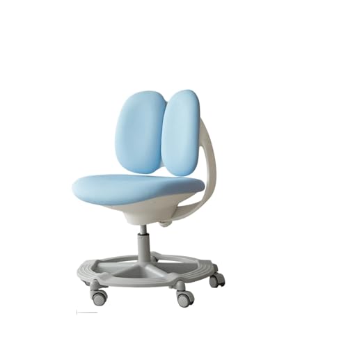 Home-Office-Schreibtischstuhl, Verstellbarer Netz-Studienstuhl for Kinder, ergonomischer Schreibtischstuhl mit abnehmbarer Fußstütze, Mission-Studentenstuhl for 4–12-Jährige, wachsender Bürostuhl for von huanglyc-232