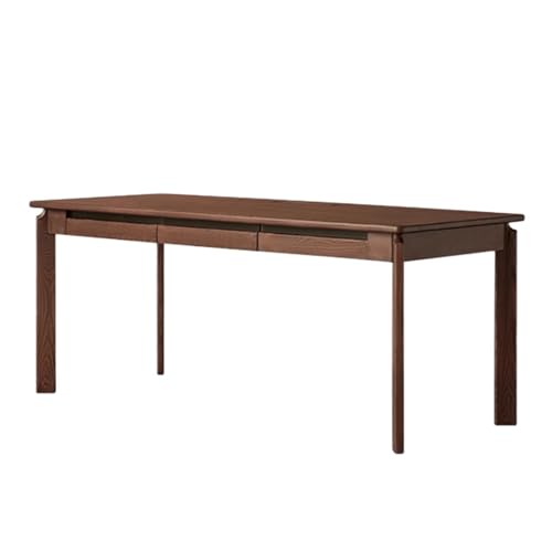 huanglyc-232 70,8" moderner rechteckiger Schreibtisch aus Eschenholz mit versteckter Schublade, Schlichter for das Home Office, Walnuss Home-Office-Schreibtisch huanglyc-232 70,8" moderner rechteckiger Schreibtisch aus Eschenholz mit versteckter Schublade, Schlichter for das Home Office, Walnuss Home-Office-Schreibtisch von huanglyc-232