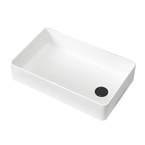 huanglyc-232 Badezimmer-Waschbecken - 19,6" × 12,5" weiße rechteckige Keramik-Arbeitsplatte for Badezimmer Waschtisch-Kunstbecken huanglyc-232 Badezimmer-Waschbecken - 19,6" × 12,5" weiße rechteckige Keramik-Arbeitsplatte for Badezimmer Waschtisch-Kunstbecken von huanglyc-232