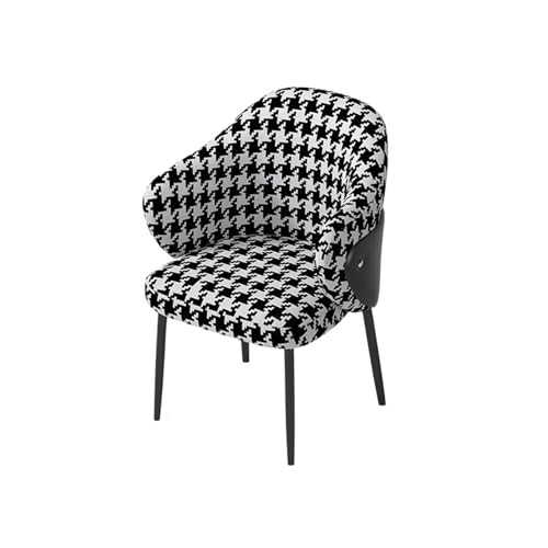 huanglyc-232 Esszimmerstuhl, Mid-Century Modern Esszimmerstuhl, gepolsterter Stoff-Akzentstuhl for Esszimmer, Bequemer Sitz(Multi-Colored) von huanglyc-232