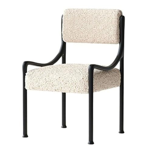 huanglyc-232 Esszimmerstuhl Retro-Schminkstühle aus Holz mit gepolsterter Rückenlehne und Sitzfläche geschwungenen Armlehnen, Bequemer Sitz von huanglyc-232