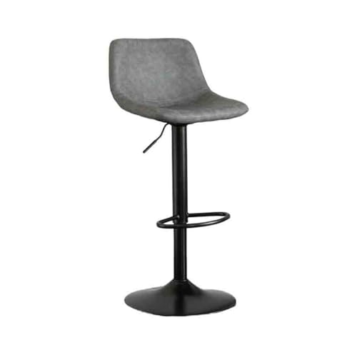 huanglyc-232 Home Dining Bar Insel Thekenstühle Einfache Barhocker Lift Swivel Hohe Hocker Cafe Stühle(Grigio) von huanglyc-232