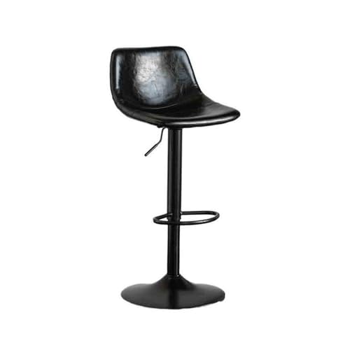 huanglyc-232 Home Dining Bar Insel Thekenstühle Einfache Barhocker Lift Swivel Hohe Hocker Cafe Stühle(Schwarz) von huanglyc-232