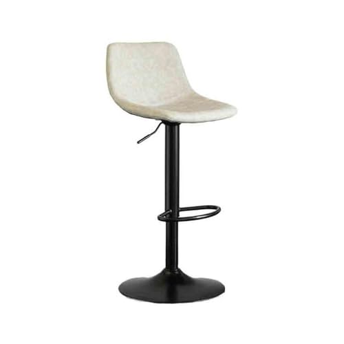 huanglyc-232 Home Dining Bar Insel Thekenstühle Einfache Barhocker Lift Swivel Hohe Hocker Cafe Stühle(Weiß) von huanglyc-232
